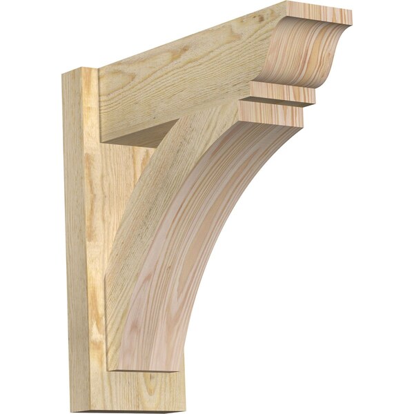 Ekena Millwork Thorton Rough Sawn Traditional Outlooker, Douglas Fir, 6"W x 18"D x 18"H OUT06X18X18THR01RDF - main